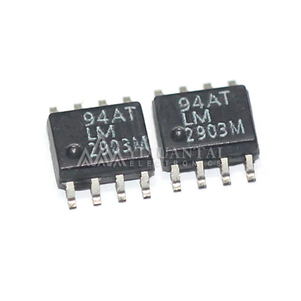 STOCK 10pcs/Lot     LM2903MX IC COMPARATOR 2 GEN PUR 8SOIC  SOP8  NEW