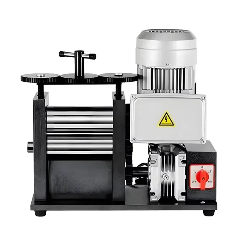 

120mm 370W Jewelry Rolling Mills Gold Silver Wire Tablet Press Jewelry Electric Rolling Mill Machine ForJewelry Making Machine