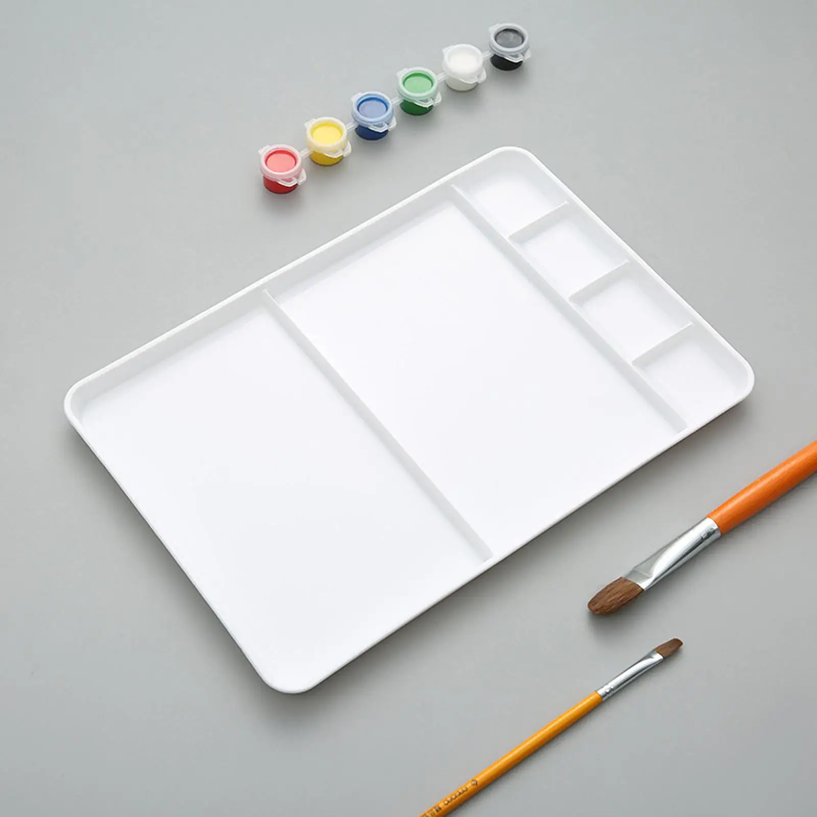 Watercolor Palette Gouache Mixing Tray Paint Box Tray for All Level Notebook
