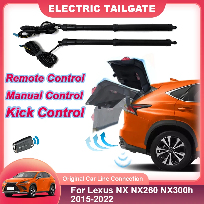 Car Novelty auto supplies Electric Motor For Trunk Electric Tailgate For Lexus NX NX260 NX300h 2015 to 2022 Foot Kick Sensor