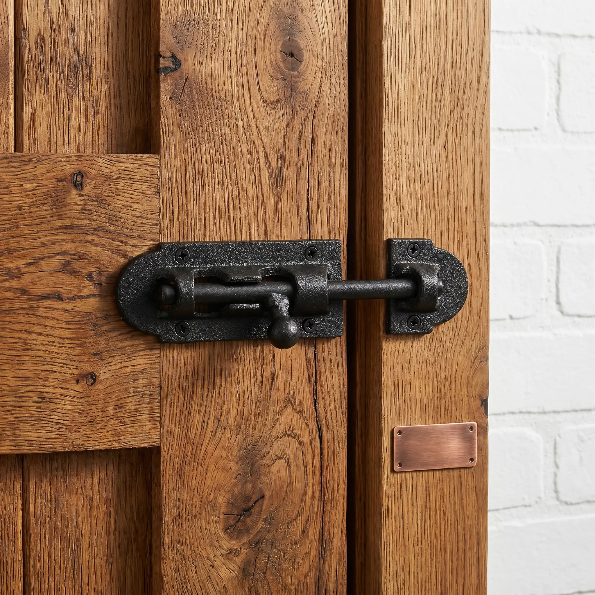 Loquet à barillet noir en font - Barrel Bolt Slide avis et prix