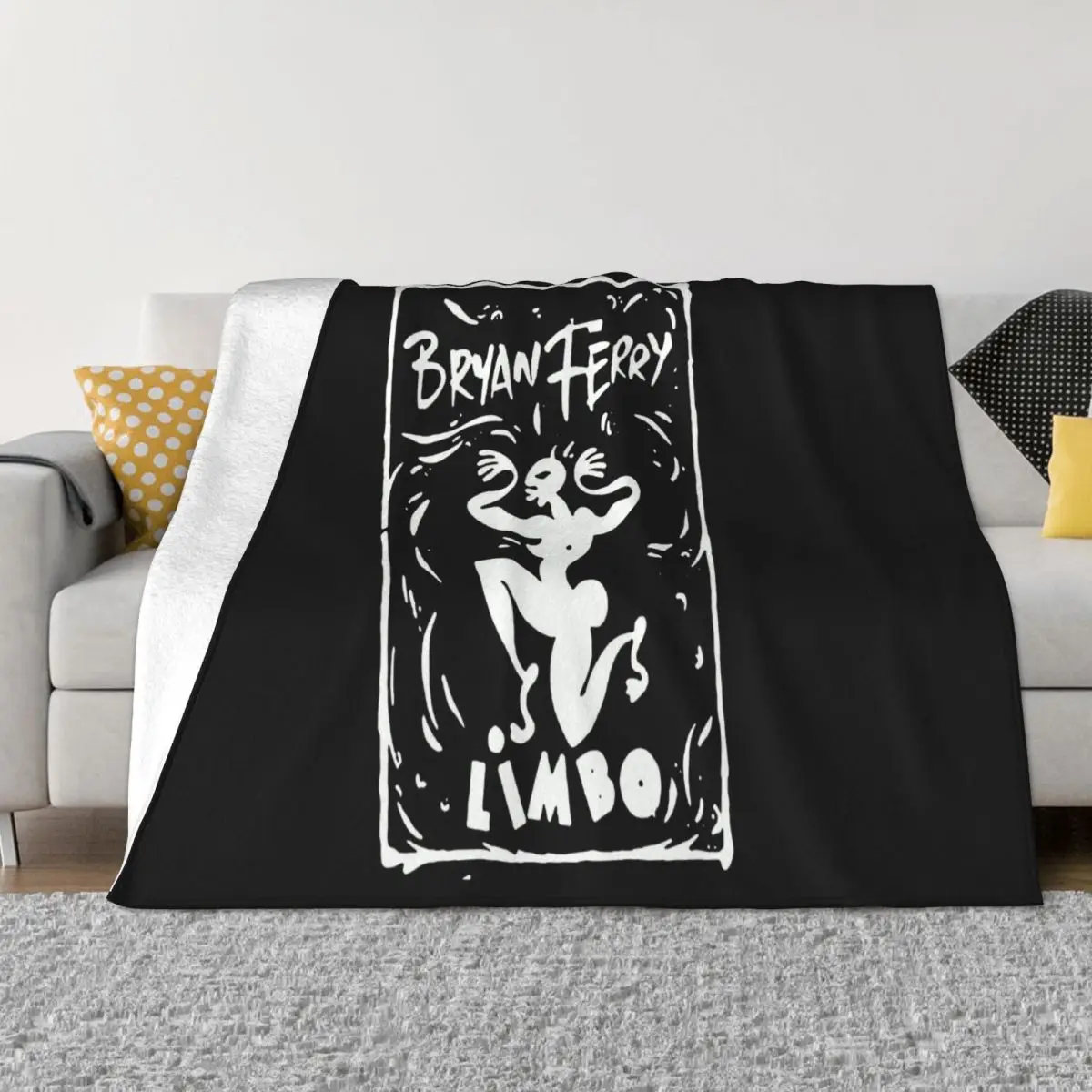 Bryan Ferry Limbo Unisex Breathable Stylish Personalized Gift Personality Hip Hop Selling Low Price Pop Throw Blanket