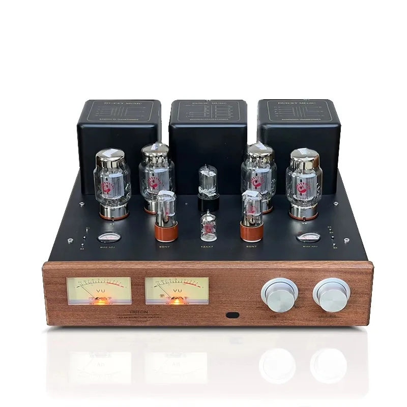 Newly Upgraded 65W High-Power KT88 Push-Pull Tube Rectifier Dual-Stage Handcrafted Remote Control 12AX7 12AX4 KT88