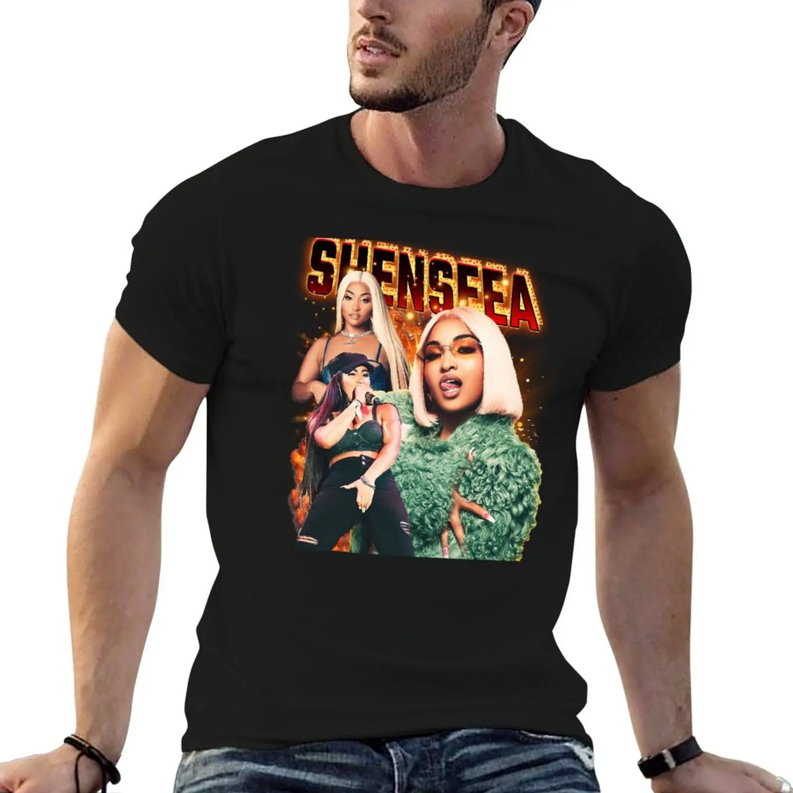 

Shenseea Bootleg T-Shirt t shirts for man cotton soft funny t shirts dark humor graphic t shirts for man T-shirt