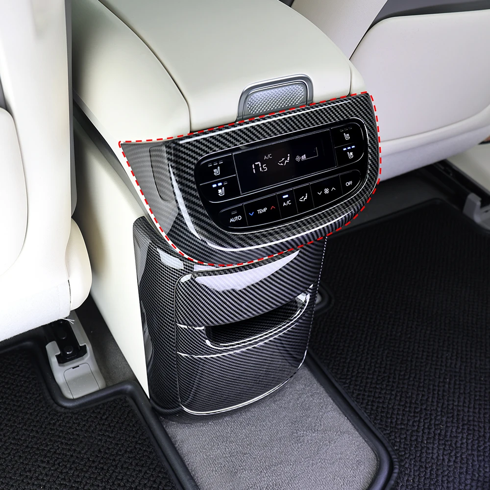 

For Hyundai IONIQ 9 LHD RHD 6/7-seater Seat Rear Air Conditioning Vent Adjustment Decorative Frame Cover Car Interior Accessory