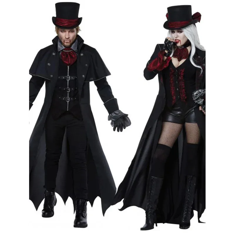 

Costumes De Vampire Pour Adultes Robes De Fête D'halloween Pour Couple Cosplay Film Fantaisie Nouvelle Collection