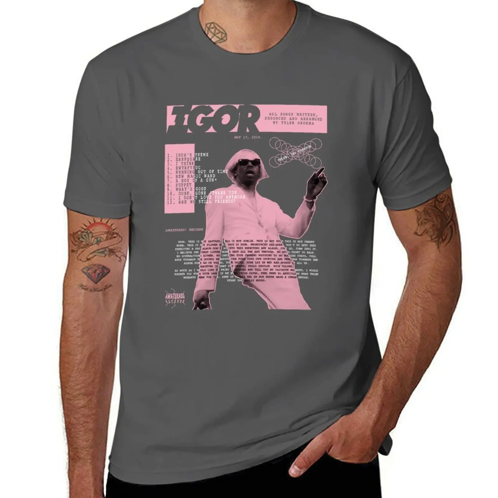 

Tyler Igor T-Shirt Simple Graphic Design T-Shirt