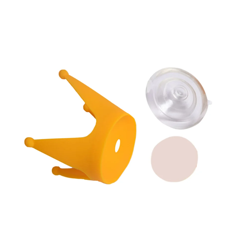 

1pc Motorcycle Crown Decoration Suction Cup Hat Crown Corner for Friends Family (Yellow Double Suction Cup)