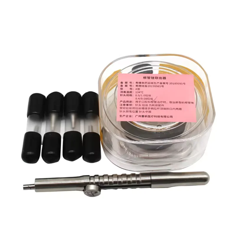 

1 комплект, ручка для удаления сломанных корневых каналов, стоматология, эндореставрация, набор инструментов для стоматологии для удаления сломанных эндофайлов