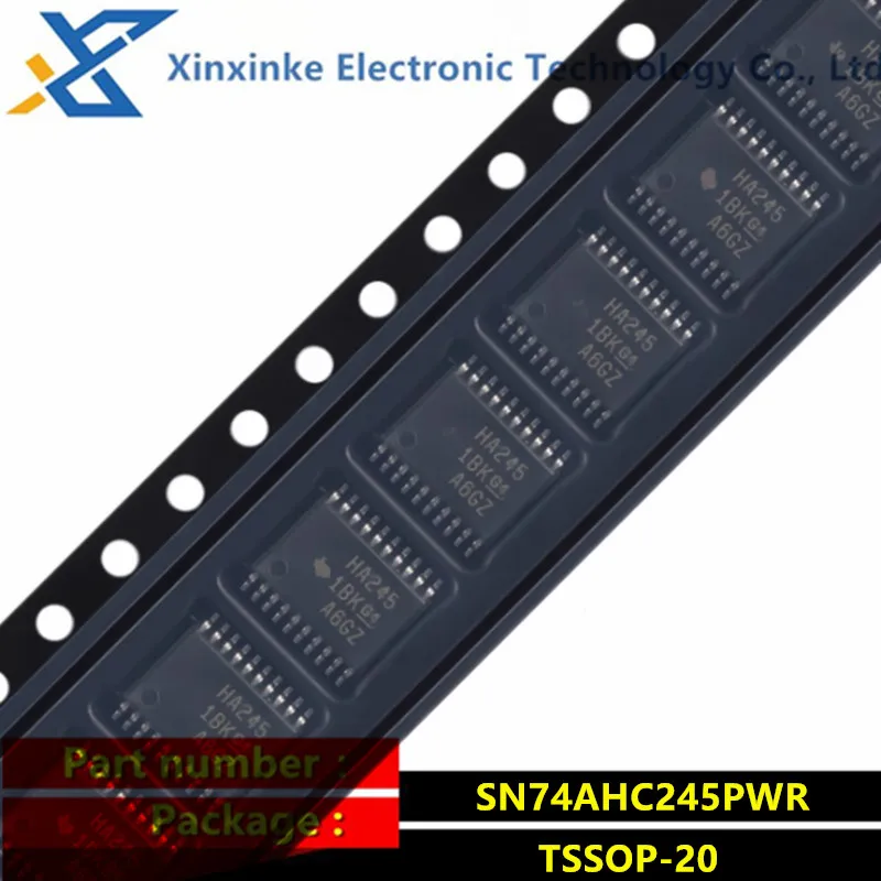 

10PCS SN74AHC245PWR TSSOP-20 HA245 Bus Transceivers Tri-State Octal Chip Logic ICs Brand New Original