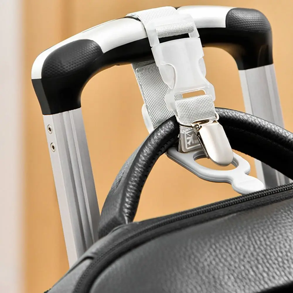 Tying Rope Luggage Straps Anti-lost Adjustable Luggage Packing Belt Hanging Buckle Straps Fixed Luggage Box Packing Strap