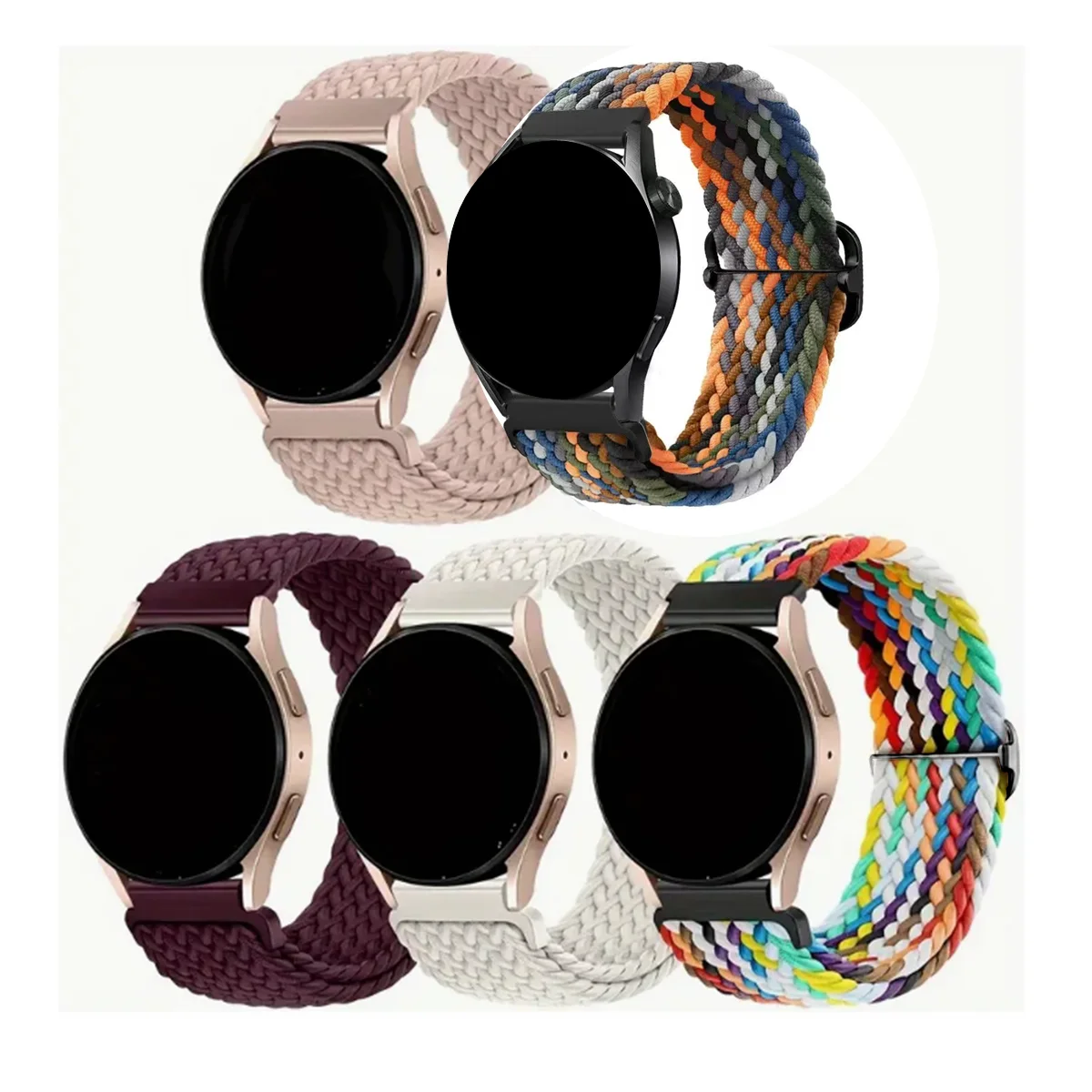 18/20/22mm編み込みソロループ Huawei Wat - Solo Loop Strap のレビューと価格