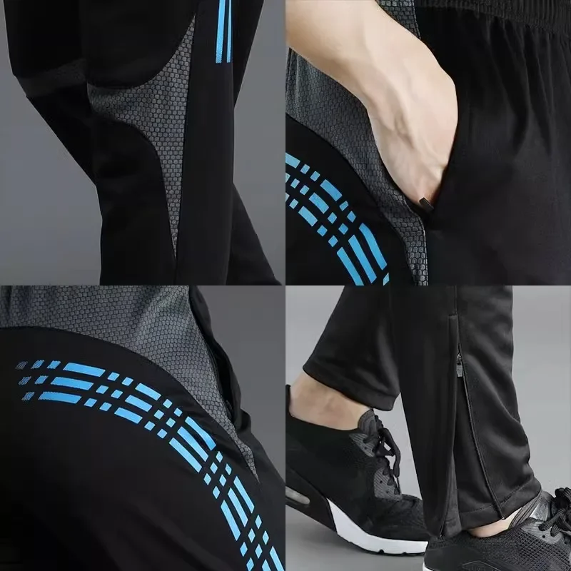 Pantalon de sport ample pour hommes, pantalon de sport pour étudiants, course à pied de football, tendance printemps et été, loisirs, nouveau