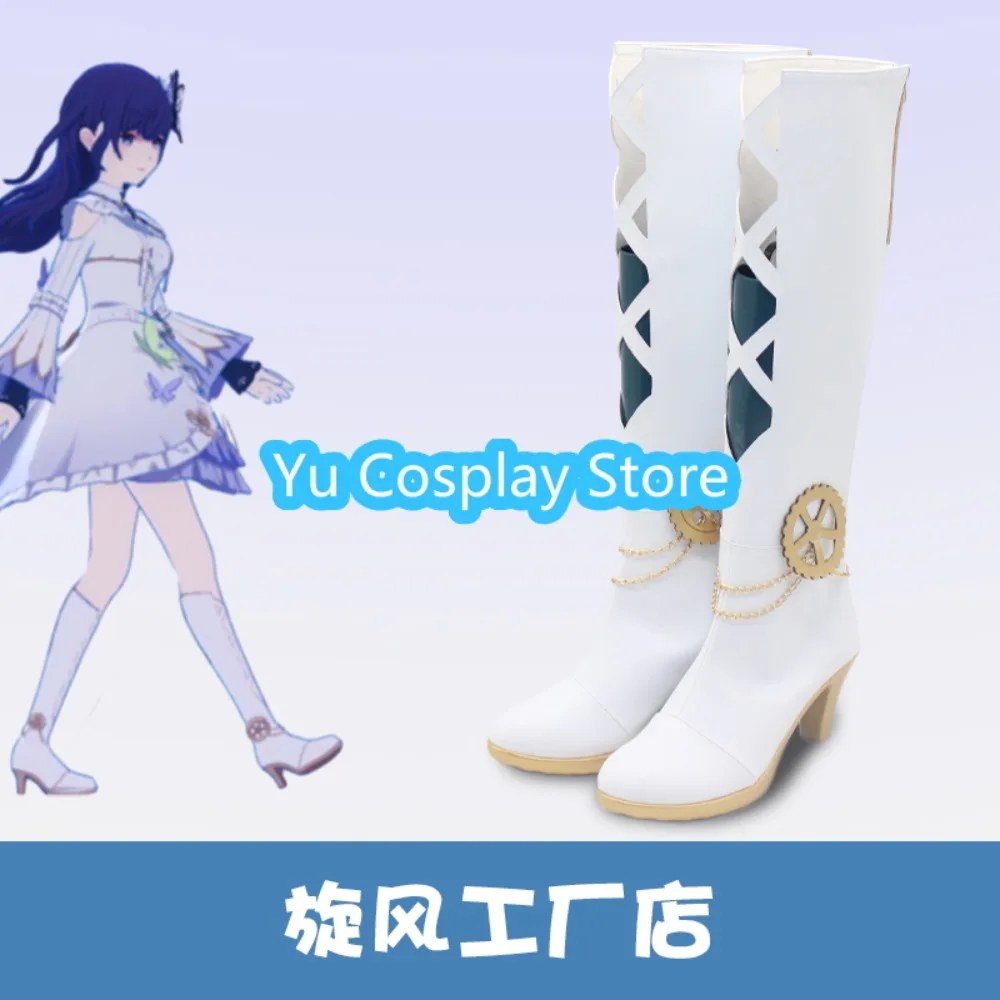 Yu Cosplay Store Project Sekai 3rd Anniversary Cosplay Shoes Halloween Role Play Shoes Boots Anime Game Costume Props Anime