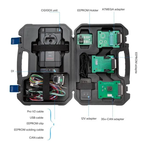 

CGDI CG100X Programmer Reset and Chip Reading Support MQB Add RH850 R7F701407 Get Free Pro V2 and D1 D2MQB Adapter