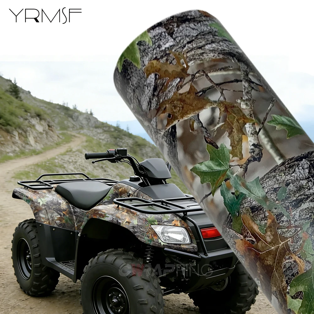 

Автомобильная самоклеящаяся виниловая пленка с камуфляжным рисунком, водонепроницаемая, для мотоциклов, самоклеящаяся пленка-наклейка для покрытия автомобиля