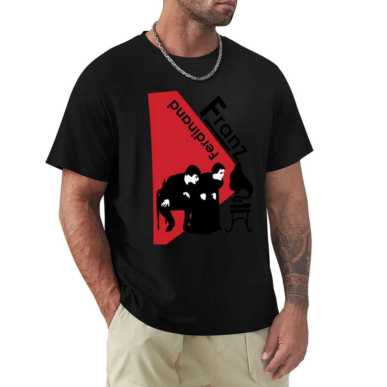 Franz Ferdinand T-Shirt Basic Casual Wear Short Sleeve Top