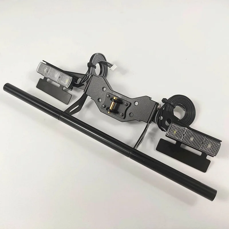 Metal Simulation Tail Boom Tail Light Set for 1/14 Tamiya RC Truck SCANIA 770S R620 VOLVO BENZ Arocs MAN TGX Car Accessories