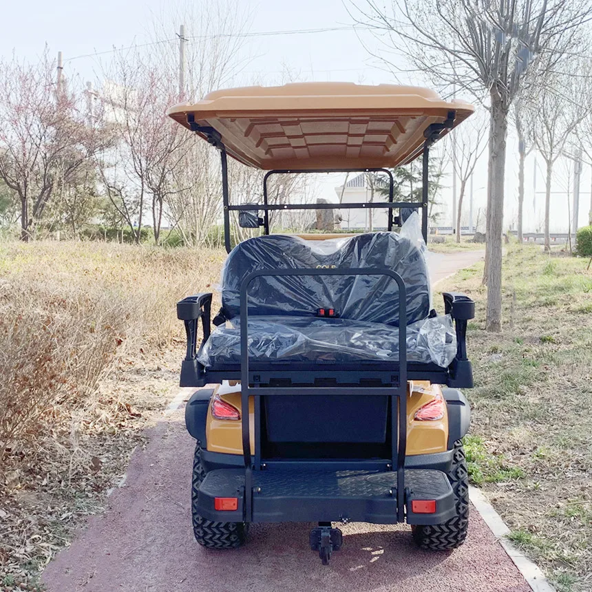 Customizable Golf Cart Free Customization Color Battery 72V/120AH Lithium Battery One-Touch Start Button Golf Cart Electric