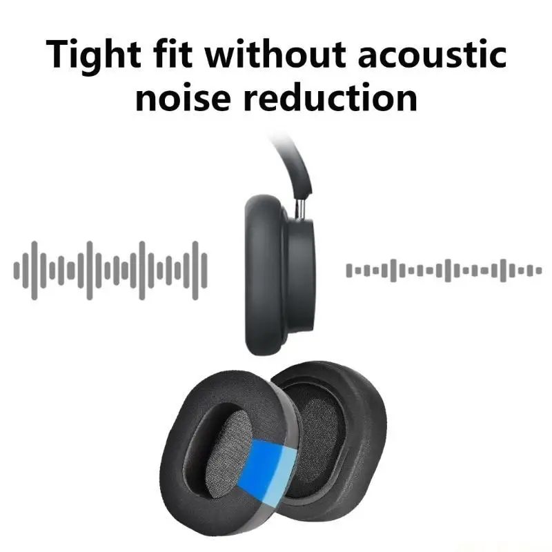 M5TD 1Pair Cooling Gel Ear Pads Ear Cushions Cover for FLY Headphones