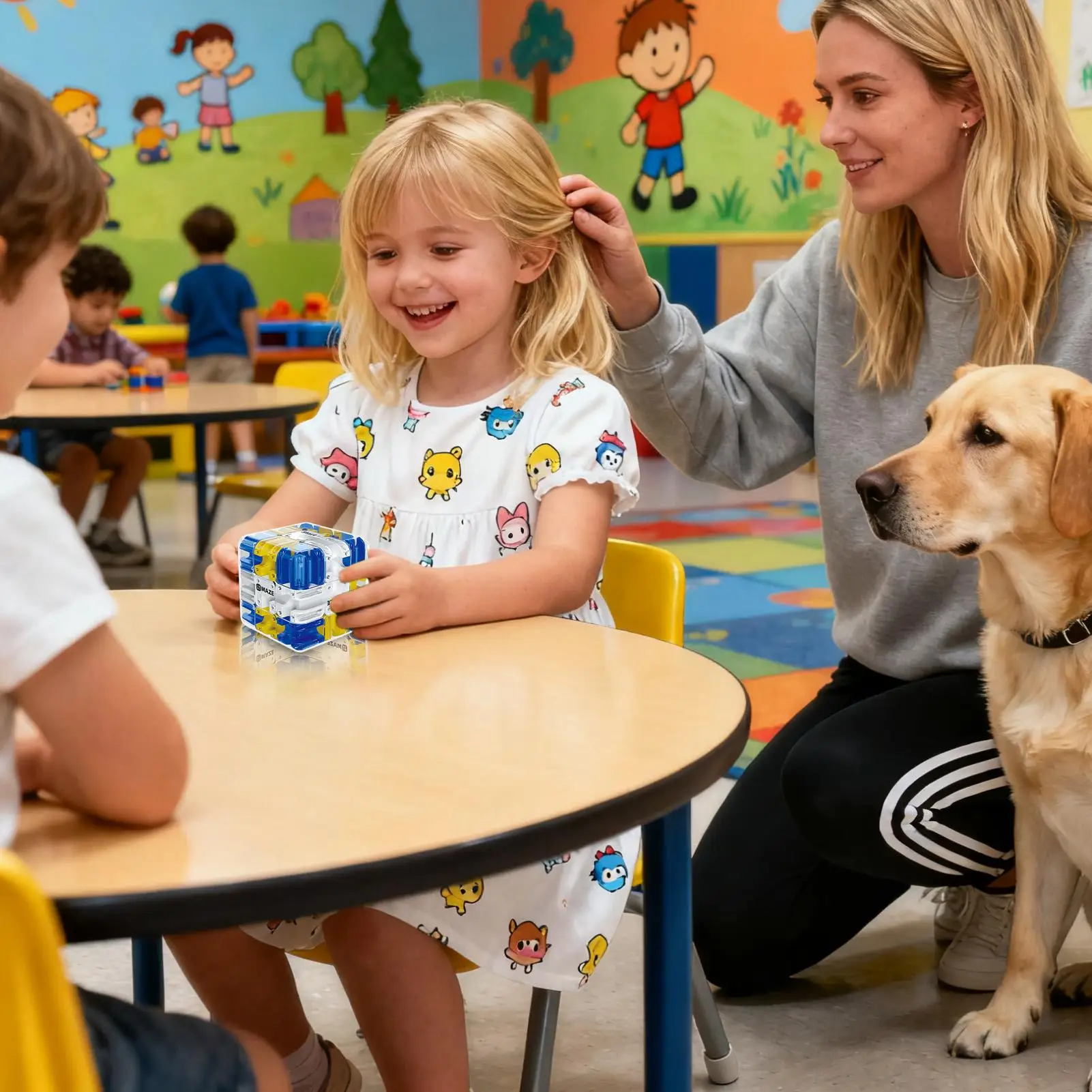 Doolhof Kubus Ruimtelijk Bewustzijn Logica Ontwikkeling Labyrint Puzzel Kleur Match Spel Zintuiglijk Speelgoed Voor Familie Vrienden Volwassenen Tiener Jongens