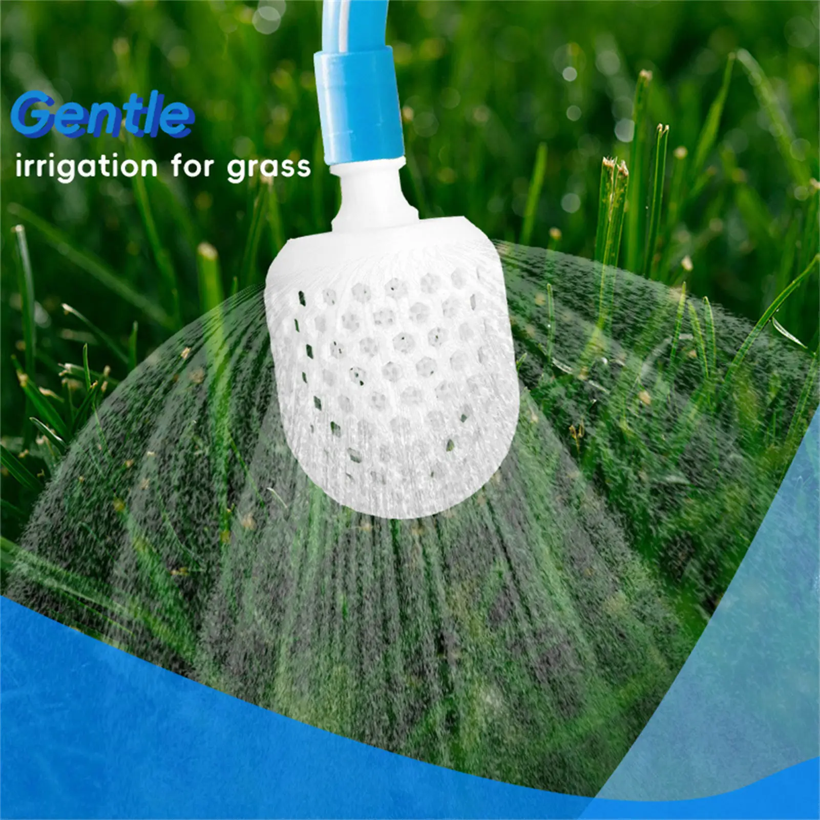 Water Diffuser Tool Water Diffuser for Gardening Irrigation Honeycomb Hose Head Accessory Durable Plastic Water Saving Gear
