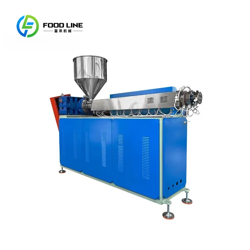 Customized Automatic Straw Production Machine For Red White Striped Straws With Vacuum Calibration Unit Bulk Order Lower Cost