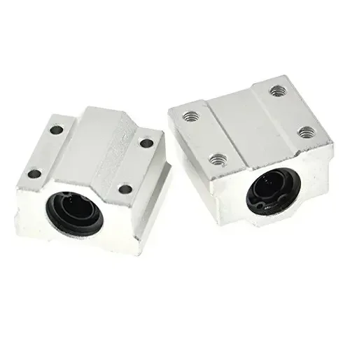 2pc Bearing Pillow Block CNC Router SC12UU SC8UU SC10UU SCS 8 10 12 16 20 25 30 Linear Ball Motion Slider Block 3D Printer Parts