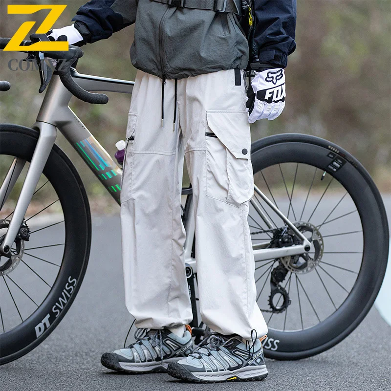 Classics Men's Cargo Pants 2025 Autumn Trail Hiking Lightweight Pants Water Repellent Soft Exercise Essential Comfort Overalls