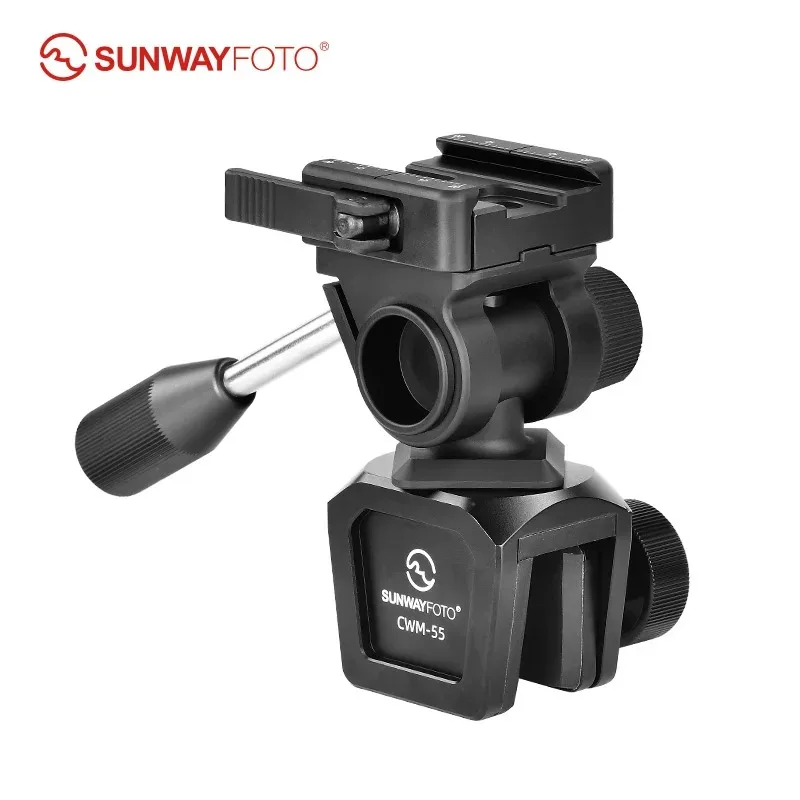 SUNWAYFOTO Car Window Clamp Car Window Mount Adjustable Vehicle Clamp, with Tilt Pan Head Compact for Spotting Scope Monocular