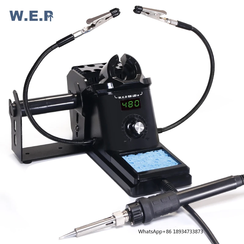 WEP 926LED-III helping hands repair tools variable constant temperature multifunction digital DIY electric soldering iron