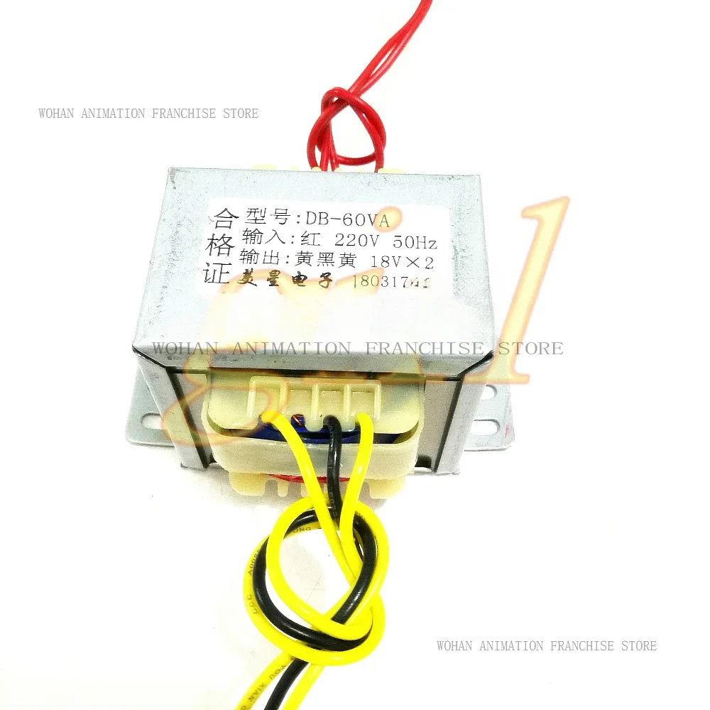 

Power transformer 220V to double 18V 60W 18V*2 2A AC 18V transformer