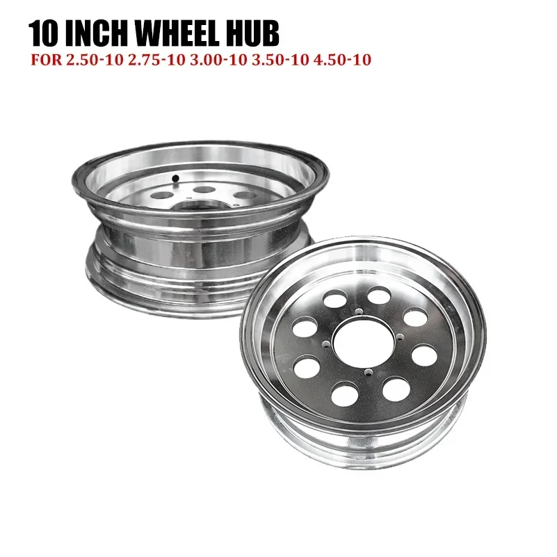 10 Inch Rims 2.50-10 2.75-10 3.00-10 3.50-10 4.50-10 Aluminum alloy for Monkey Bike Motorcycle Electric tricycle scooter parts