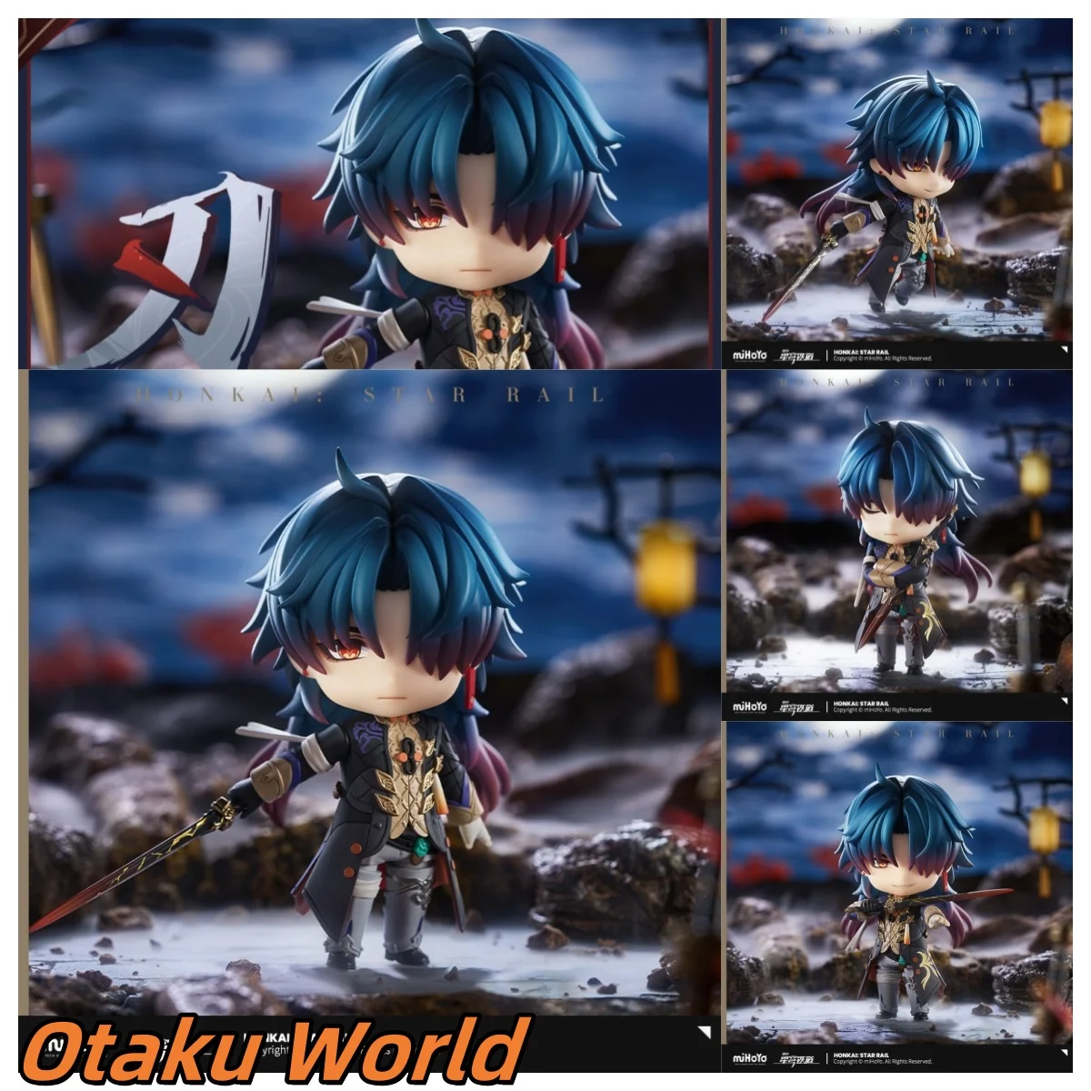 

Blade figurine model ornament Original Official Merch Mihoyo Anime Game Honkai Star Rail Blade Cosplay Costume