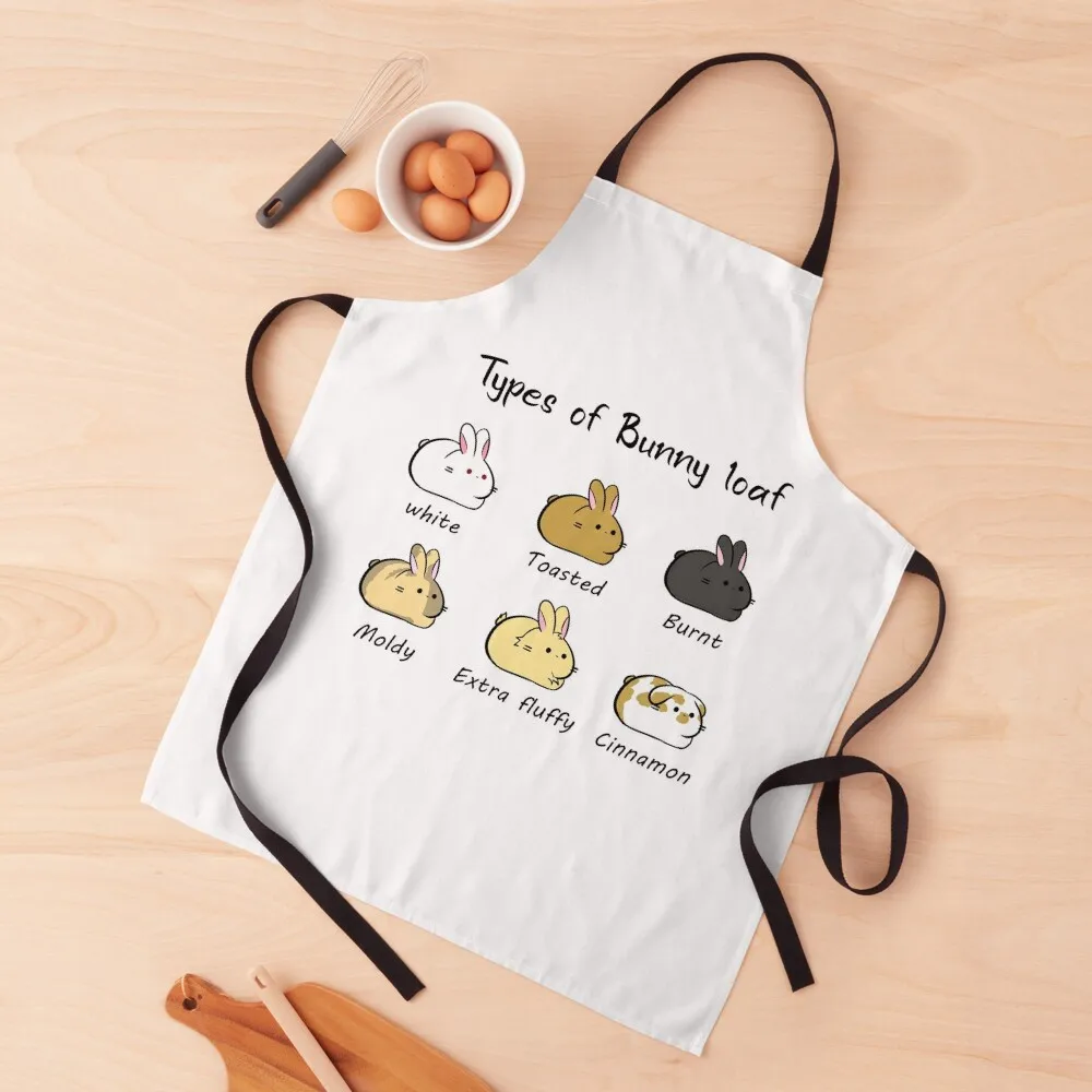 

types of bunny toast loaf Apron Women Kitchen Woman Kitchen cooks clothes Costume Waiter Apron