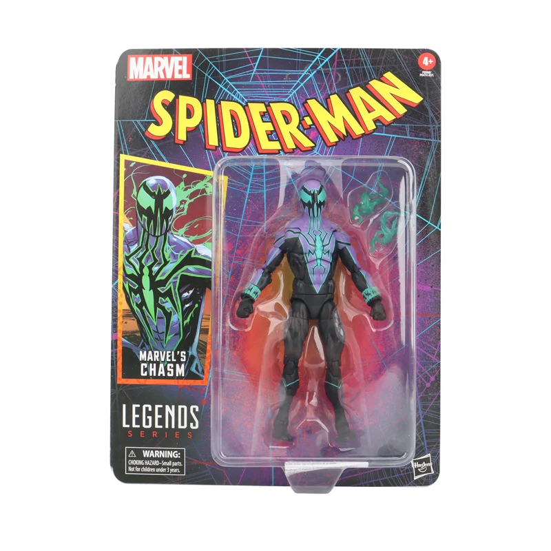 6 inch ML Legends Retro Venom Ben Reilly Spider-Man Kraven de Jager Chasm Spider Gwen Tom Holland Actiefiguur Model Speelgoed