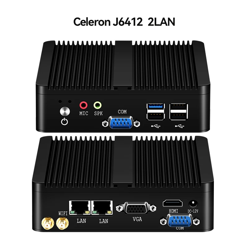 Celeron J6412 2LAN