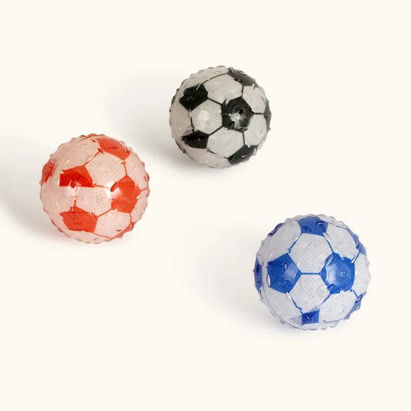 Pet toys, dog vocalizations, grinding toys, elastic balls, decompression, gnawing, soccer balls, wear-resistant, small and mediu view 3