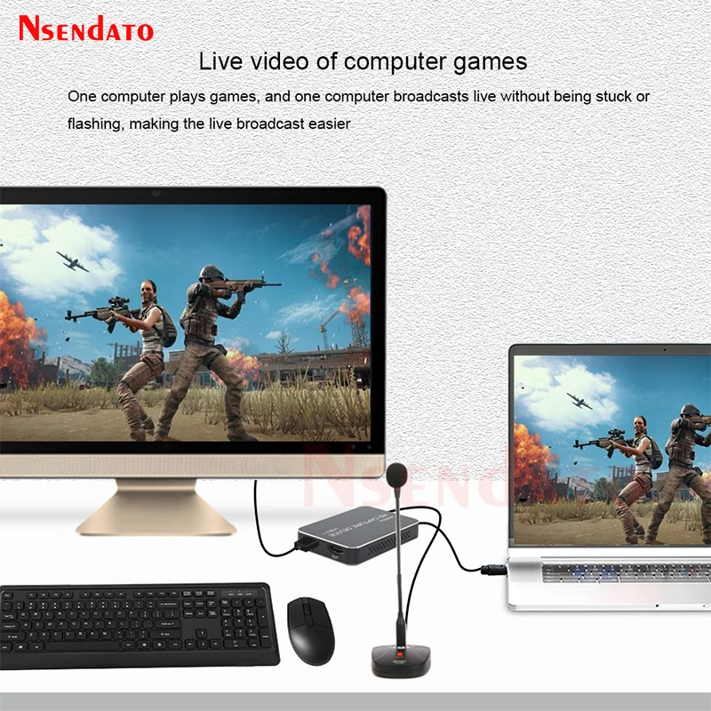 4K HDMI USB3.1 بطاقة التقاط الصوت والفيديو UHD نوع C HDMI المنتزع صندوق مسجل ل OBS Vmix التكبير لعبة التلفزيون البث المباشر