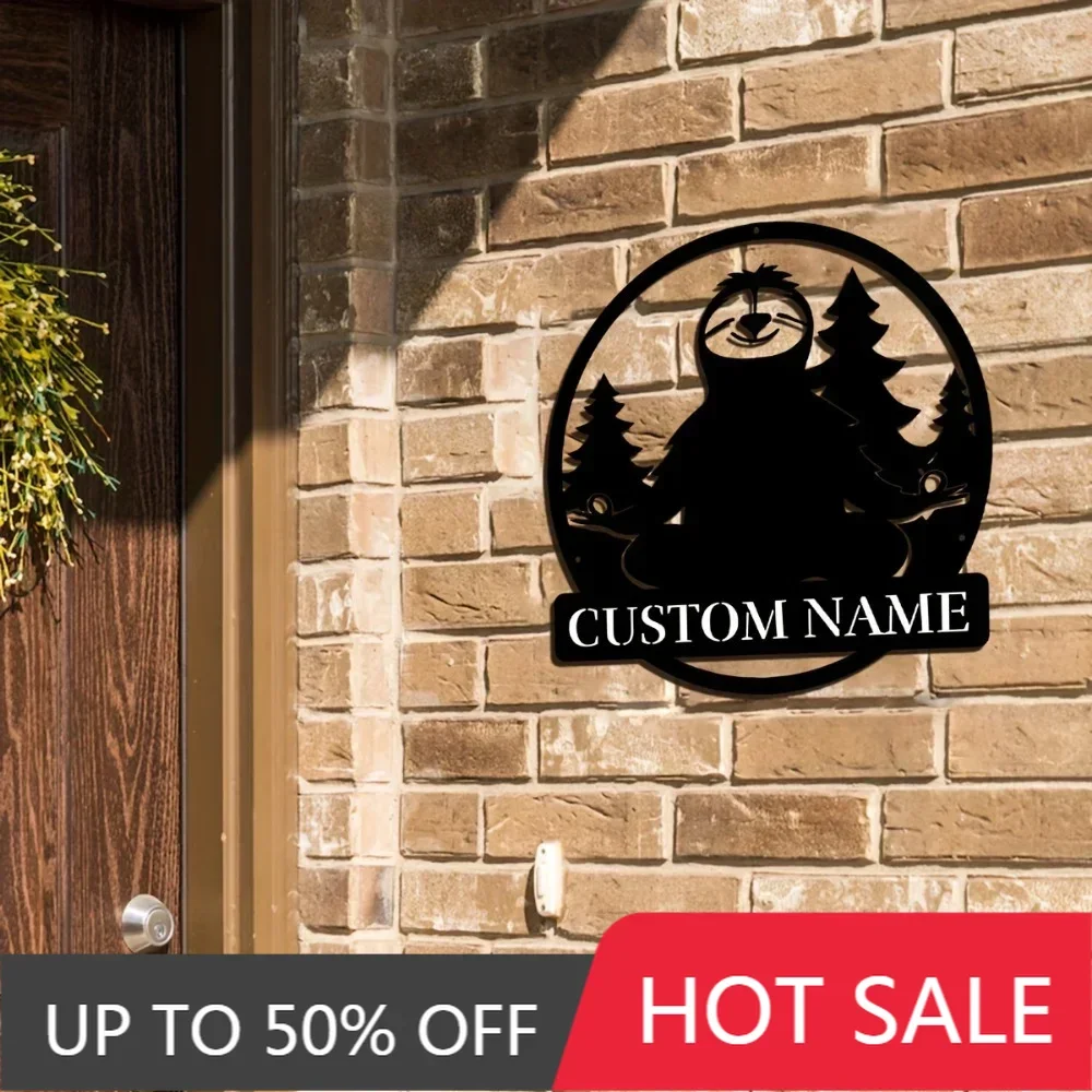

1PC Custom Engraved 'Eternal Love' Metal Wall Art Personalized with Couple Initials Vintage Heart Shape for Romantic Occasions