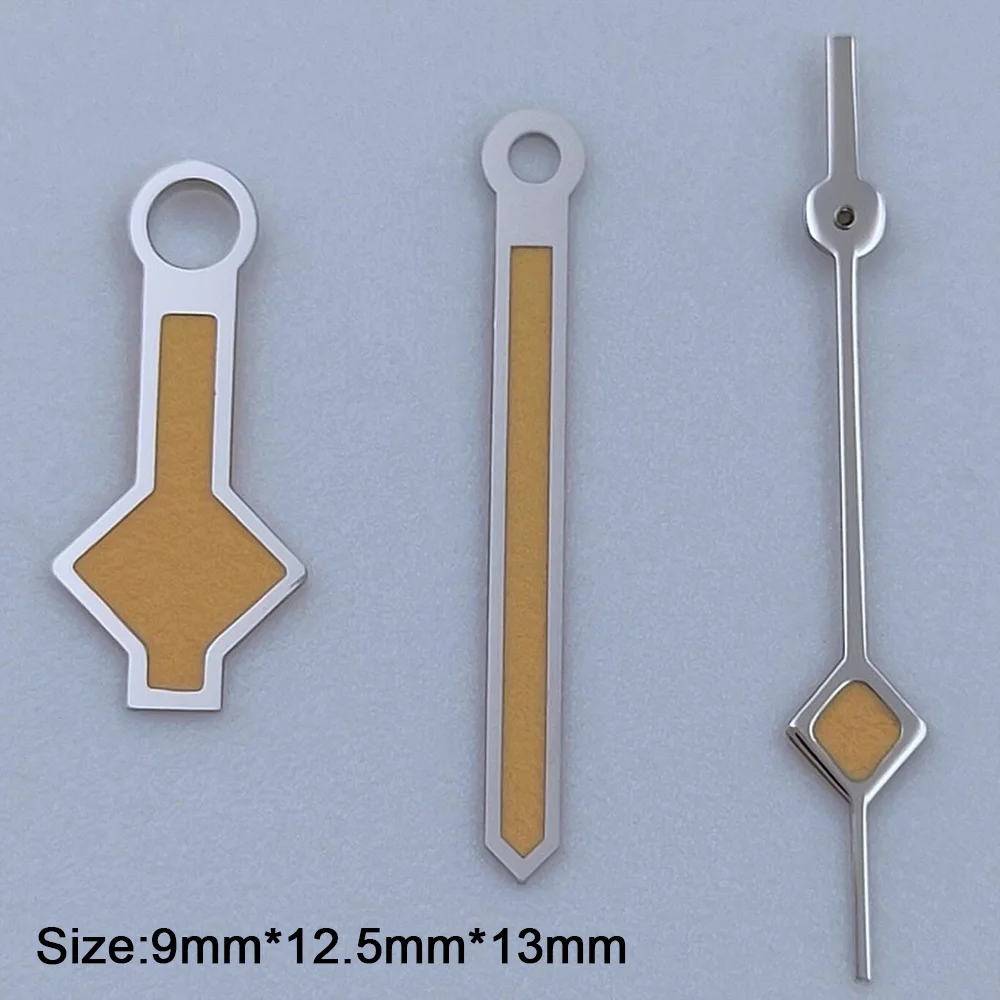 NH35 Wijzers Zwart Rose Goud Zilver Goud Horloge Wijzers Geschikt NH35 NH36 7S26 4R35 4R36 Beweging Groene Lichtgevende Horloges Pointer