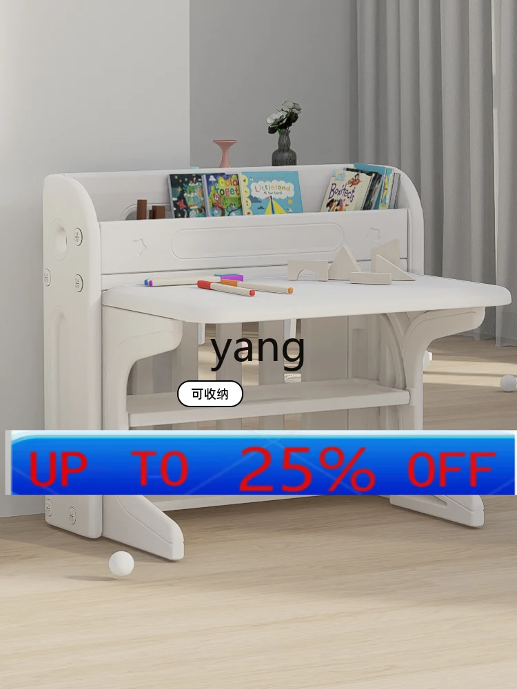 CX  Children's Learning Table and Chair Suit Foldable Baby for Kindergarten Toy Table Draw and Write