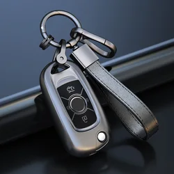 차량용 소프트 TPU 플립 키 케이스 커버 키체인, 뷰익 베라노 엔코어 GX GL6 2018-2020, 오펠 복스홀 아스트라 K 코르사 E 보호대