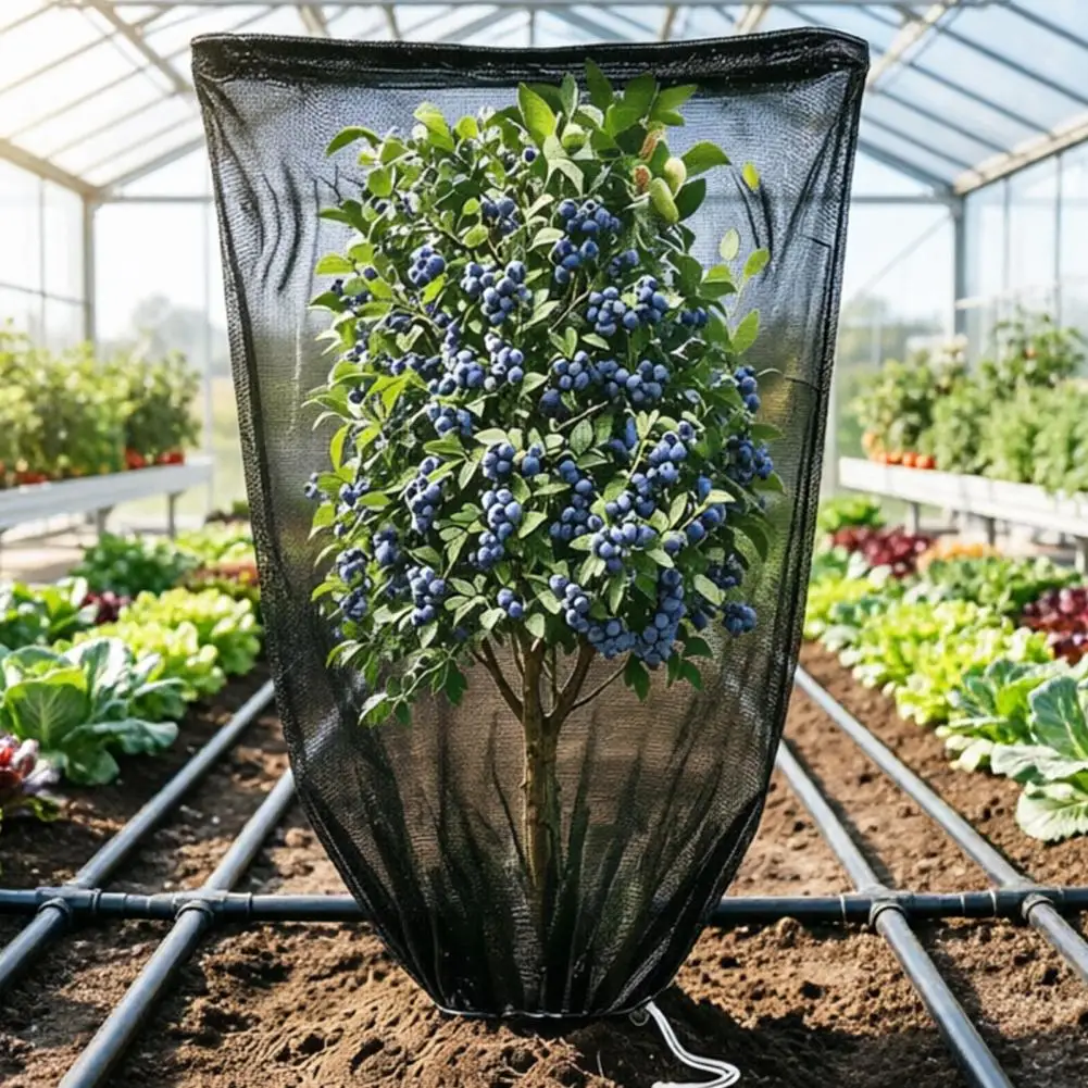 

Bird Netting for Garden Protection, Garden Netting Pest Barrier with Drawstring, Mosquito Net, Tomato Protective Cover