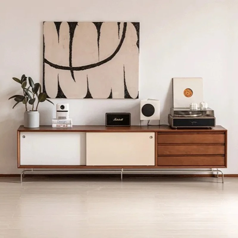 French Aesthetic Tv Stand Modern Luxury With Storage Storage Tv Stand Vintage Trendy Mobiletto Porta Tv Living Room Furniture