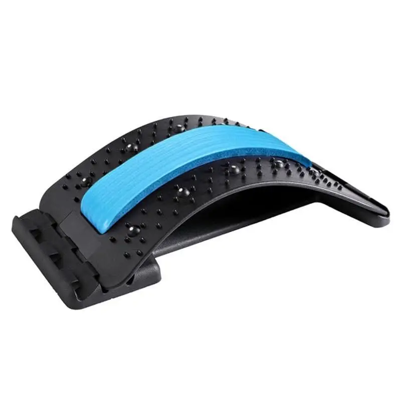 Appareil d'étirement dorsal multi-niveaux et masseur lombaire, soulagement réglable de la douleur vertébrale pour lit, chaise, voiture, maison, bureau