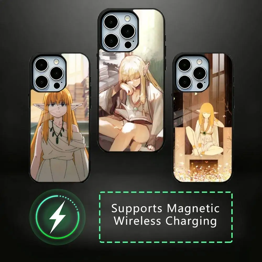 

S Sousou no F Frieren Serie Phone Case For iPhone17,16,15,14,13,12,11 Plus,Pro Supports Magnetic Wireless Charging