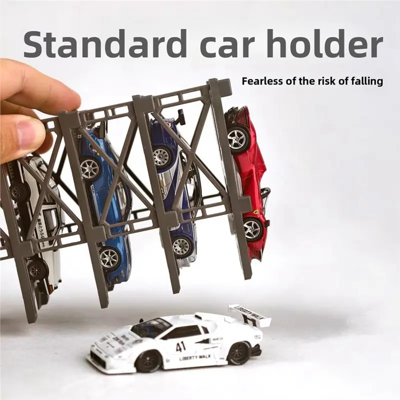 AS96-Car Model Module Car Modelled 3D Garage Model Storage Small Proportion 1/64 Display Box Toy Collectible