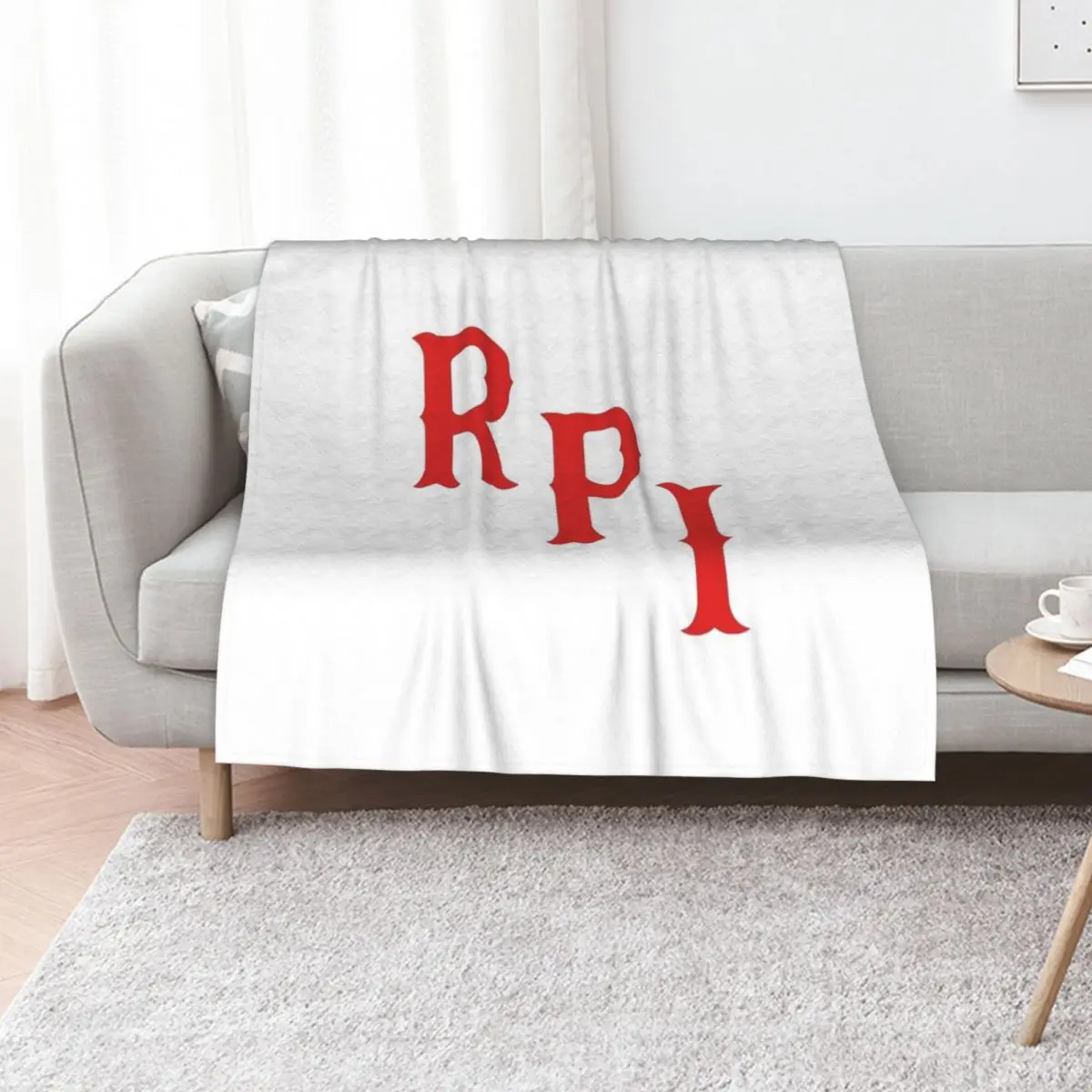 RPI Engineers Throw Blanket Shaggy Kid'S Bed Heavy Furrys Travel Blankets