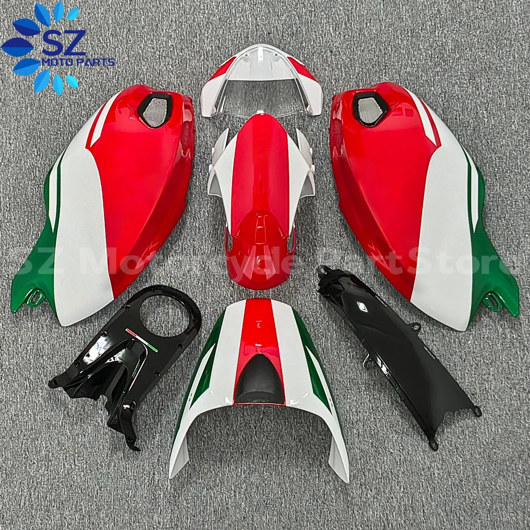 Motorcycle Fairings For Ducati 696 796 795 M1000 M1100 2009 2010 -2015 Injection ABS Plastic Fairing